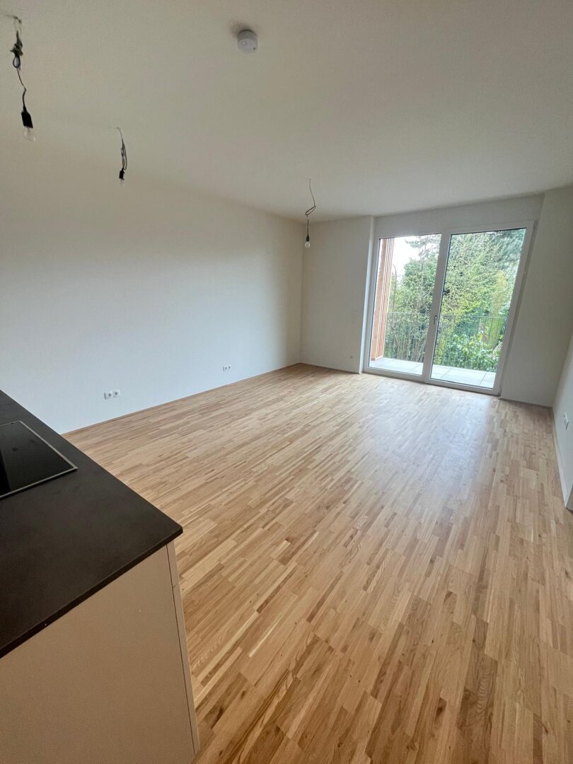 ERSTBEZUG : Überaus elysische Eineinhalbzimmerwohnung mit Tiefgaragrenplatz und Balkon im Bezirk St. Peter, zur Miete!