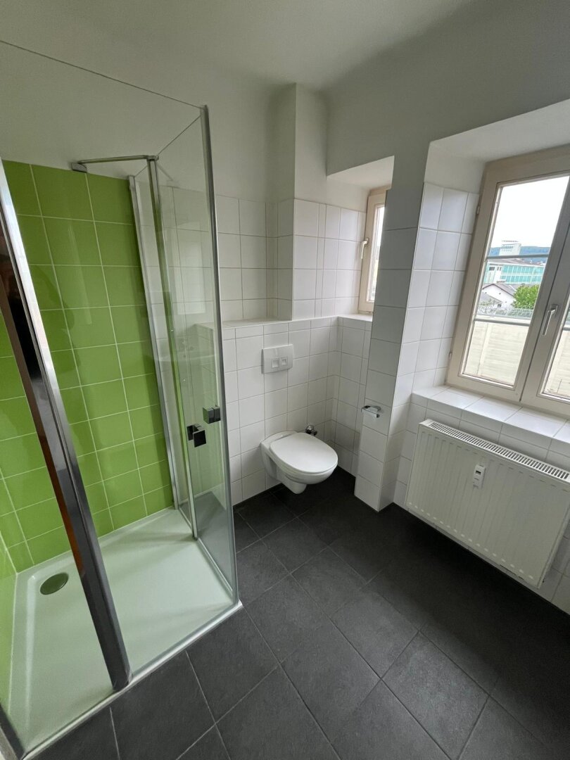 Sehr schöne und unprätentiöse Zweizimmerwohnung in direkter Nähe zum Citypark zu vermieten. Haustiere erlaubt.