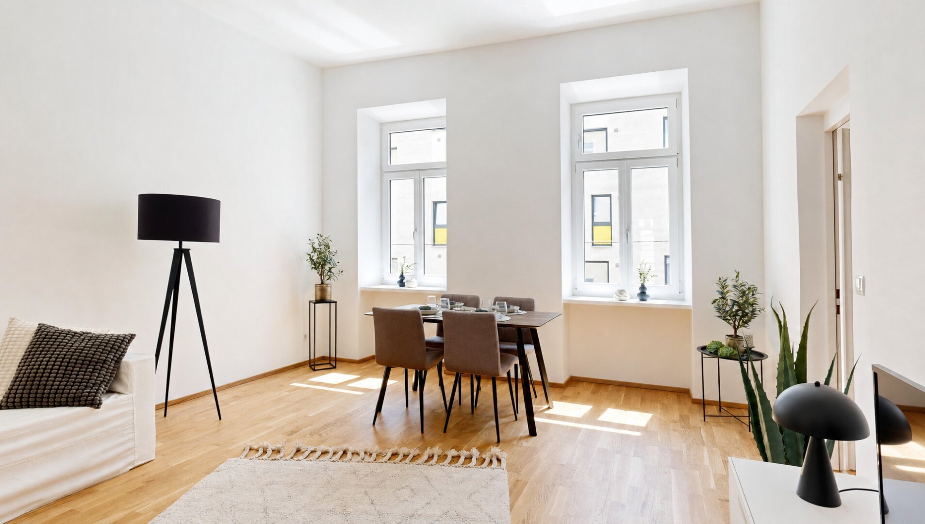 Erstbezug nach Sanierung: 3-Zimmer-Altbauwohnung mit Balkon & Klimaanlage in 1150 Wien