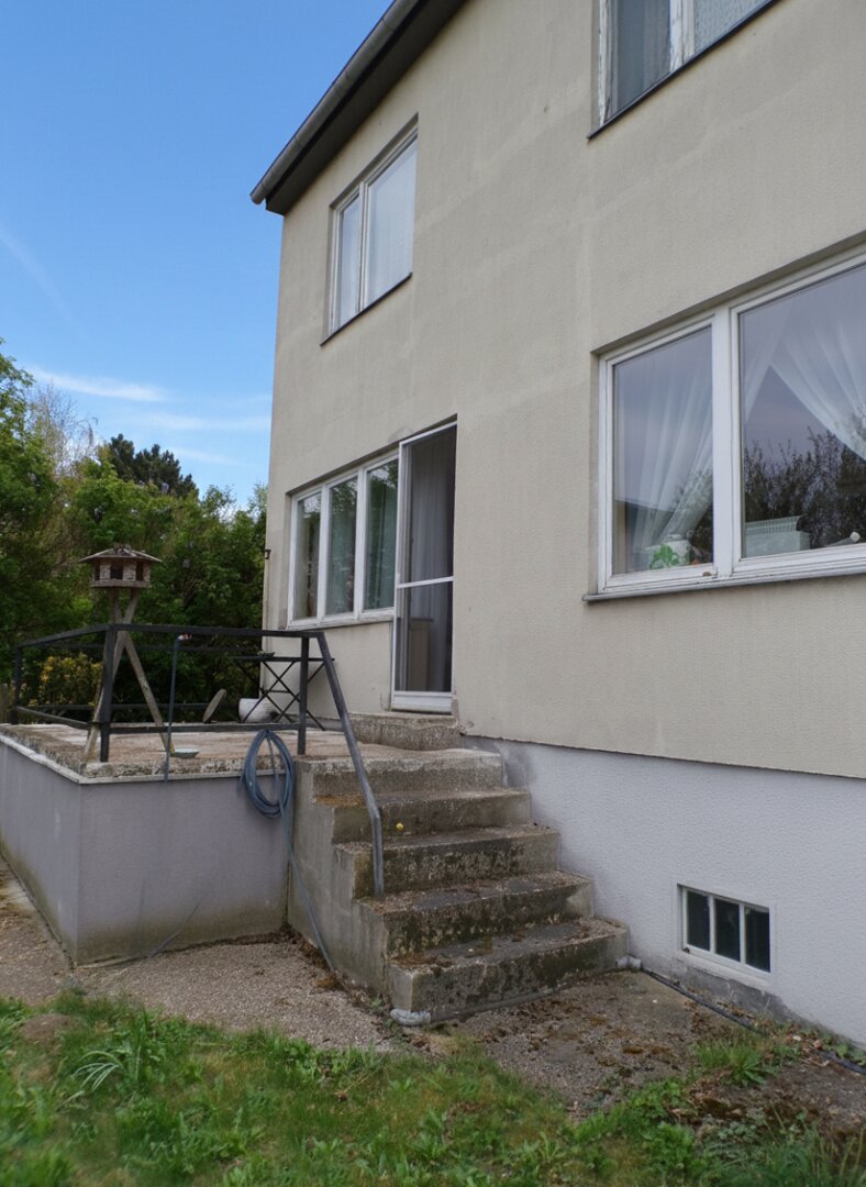 Terrasse / Gartenansicht