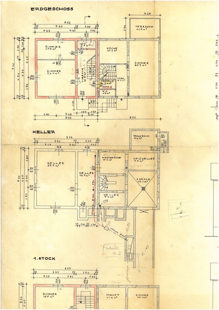 Originalplan EG/KG