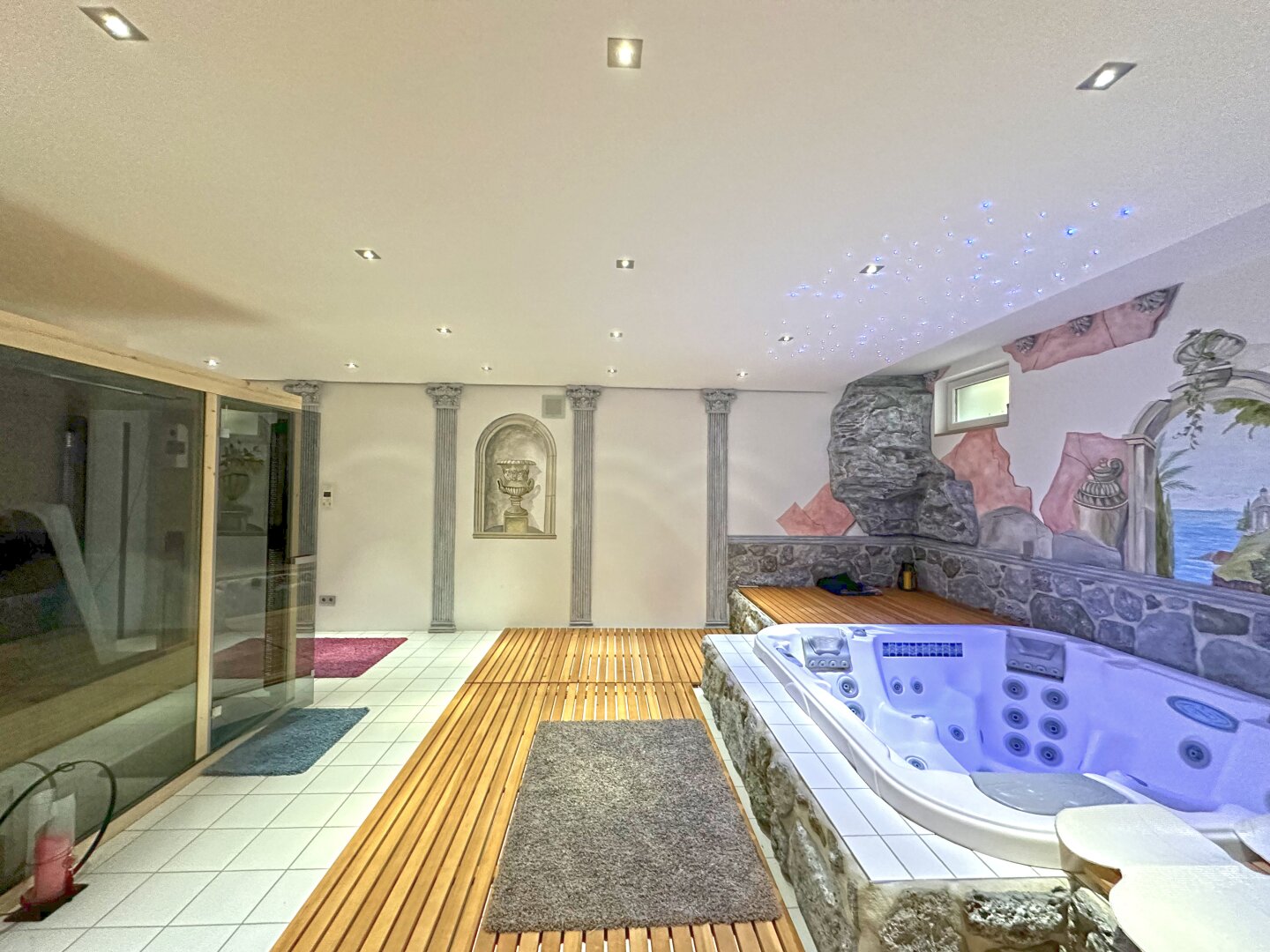 Wellness-Oase im Keller