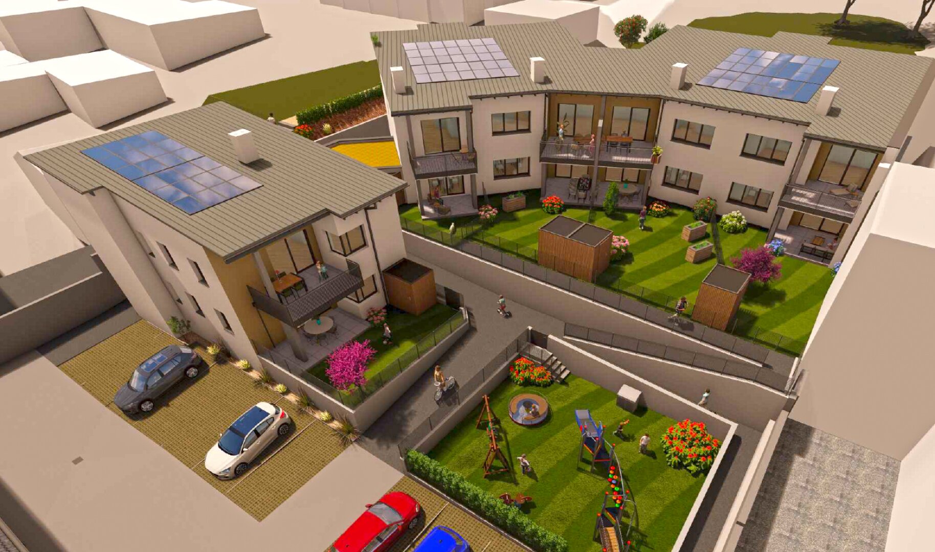 Exklusives Neubauprojekt: Moderne 2-4 Zimmer Wohnungen mit Garten/Terrassen