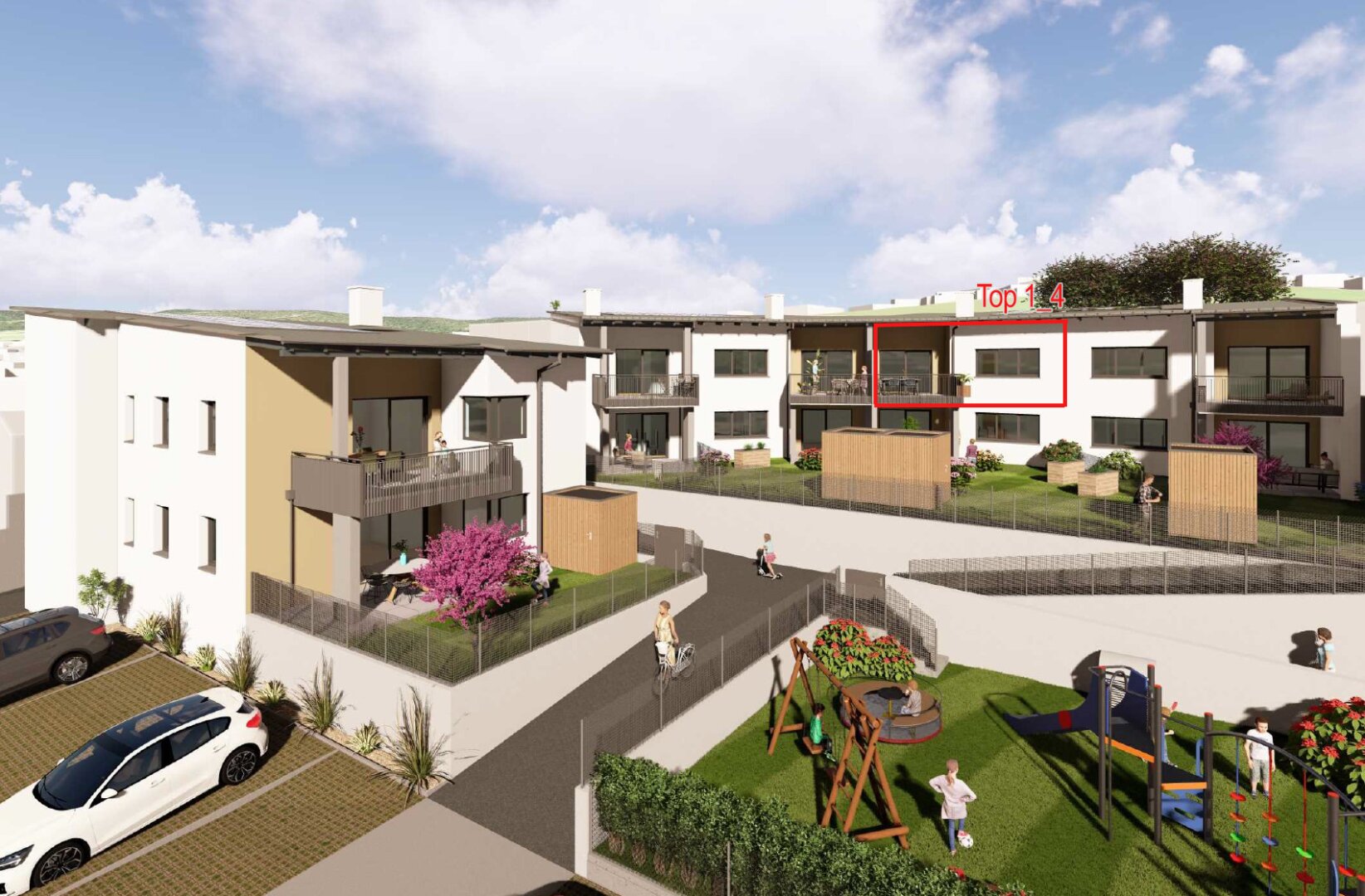 Exklusives Neubauprojekt: Moderne 2-4 Zimmer Wohnungen mit Garten/Terrassen