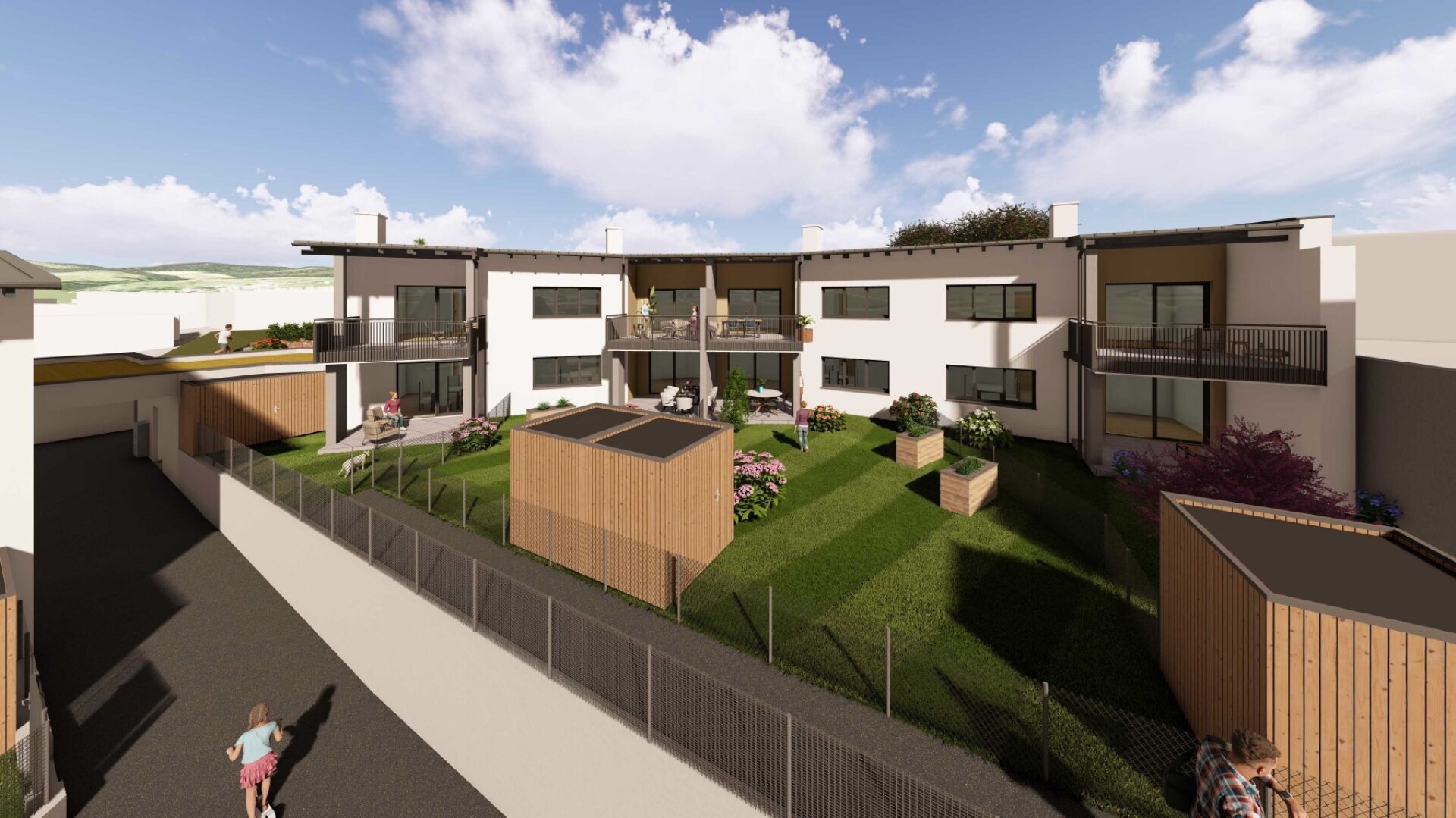 Exklusives Neubauprojekt: 3-Zimmer Wohnung mit geräumigen Balkon