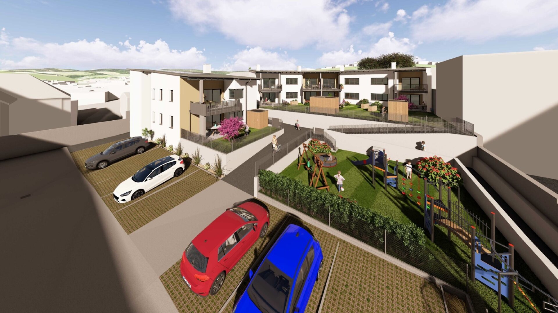 Exklusives Neubauprojekt: 3-Zimmer Wohnung mit geräumigen Balkon