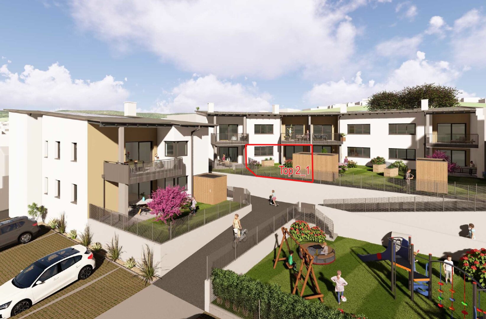 Exklusives Neubauprojekt: 3-Zimmer Wohnung mit Garten & Terrasse