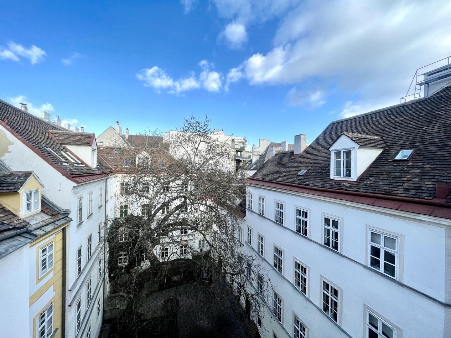 Aussicht hofseitig