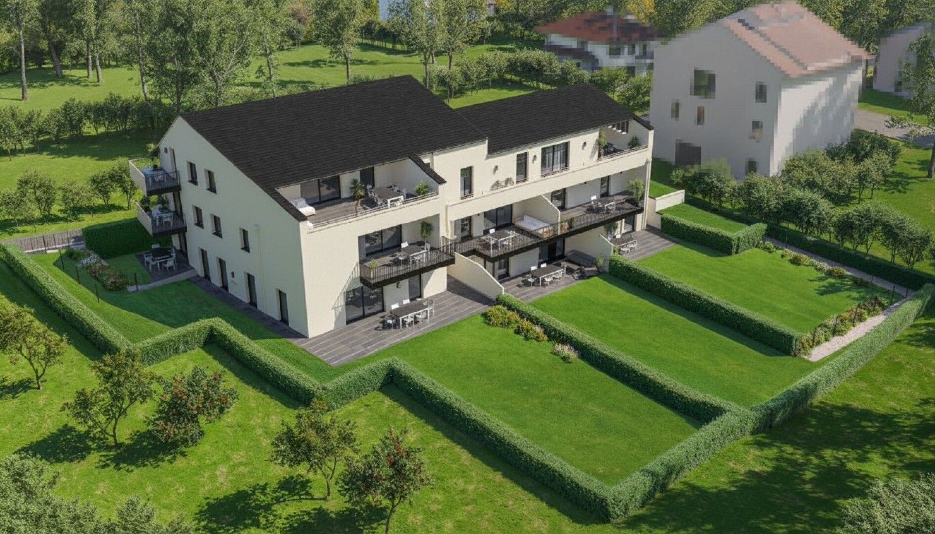 🌻🌼🌺Gartenwohnung mit 58m² Außenflächen (Top 3) - Neubauprojekt am Kremser Steindl