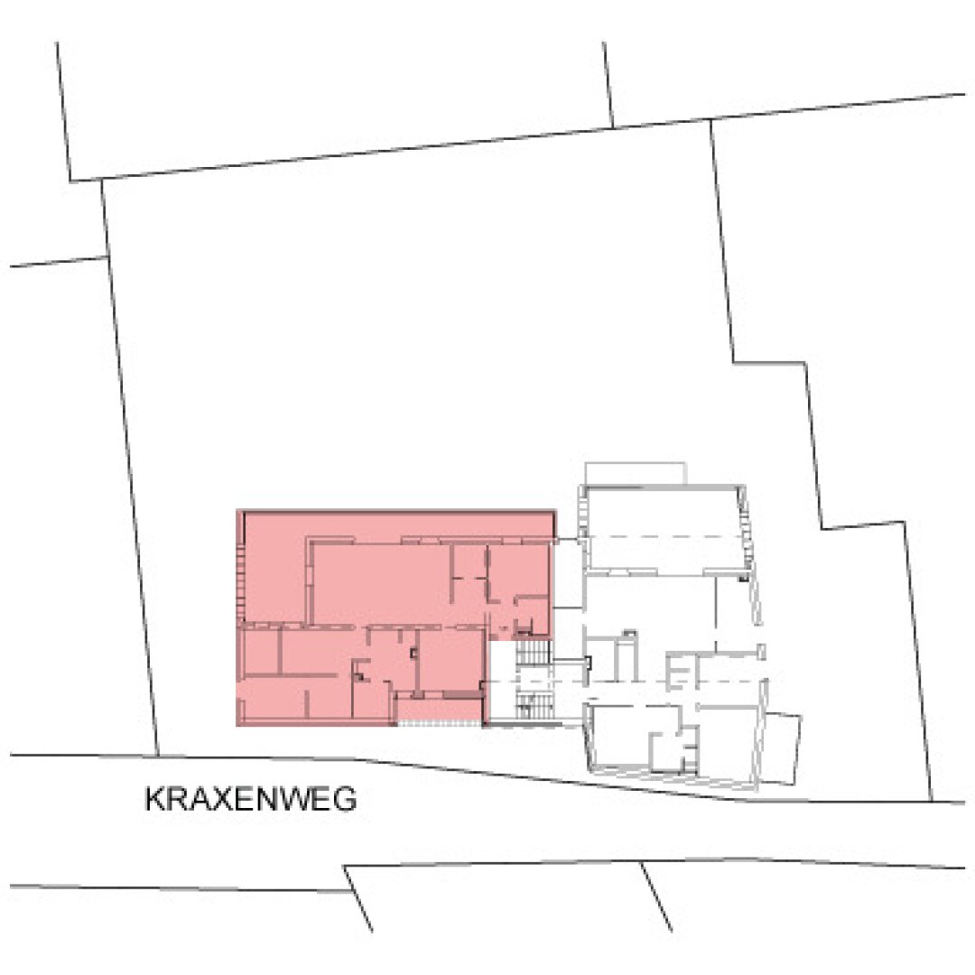 Lage im Gebäude