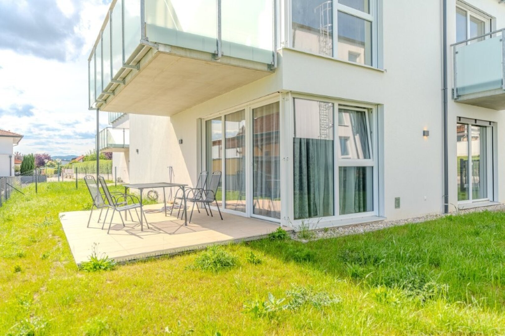 Moderne Neubauwohnung mit Terrasse und Garten in Stadtrandlage von Krems an der Donau