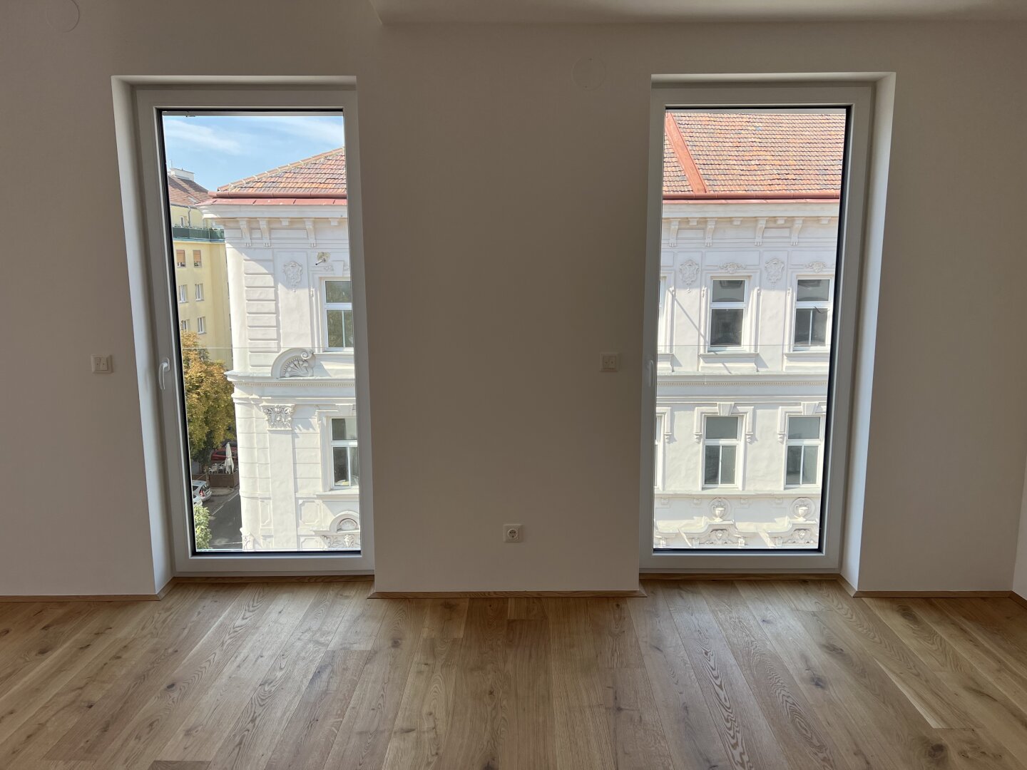 Blick aus Wohnzimmer