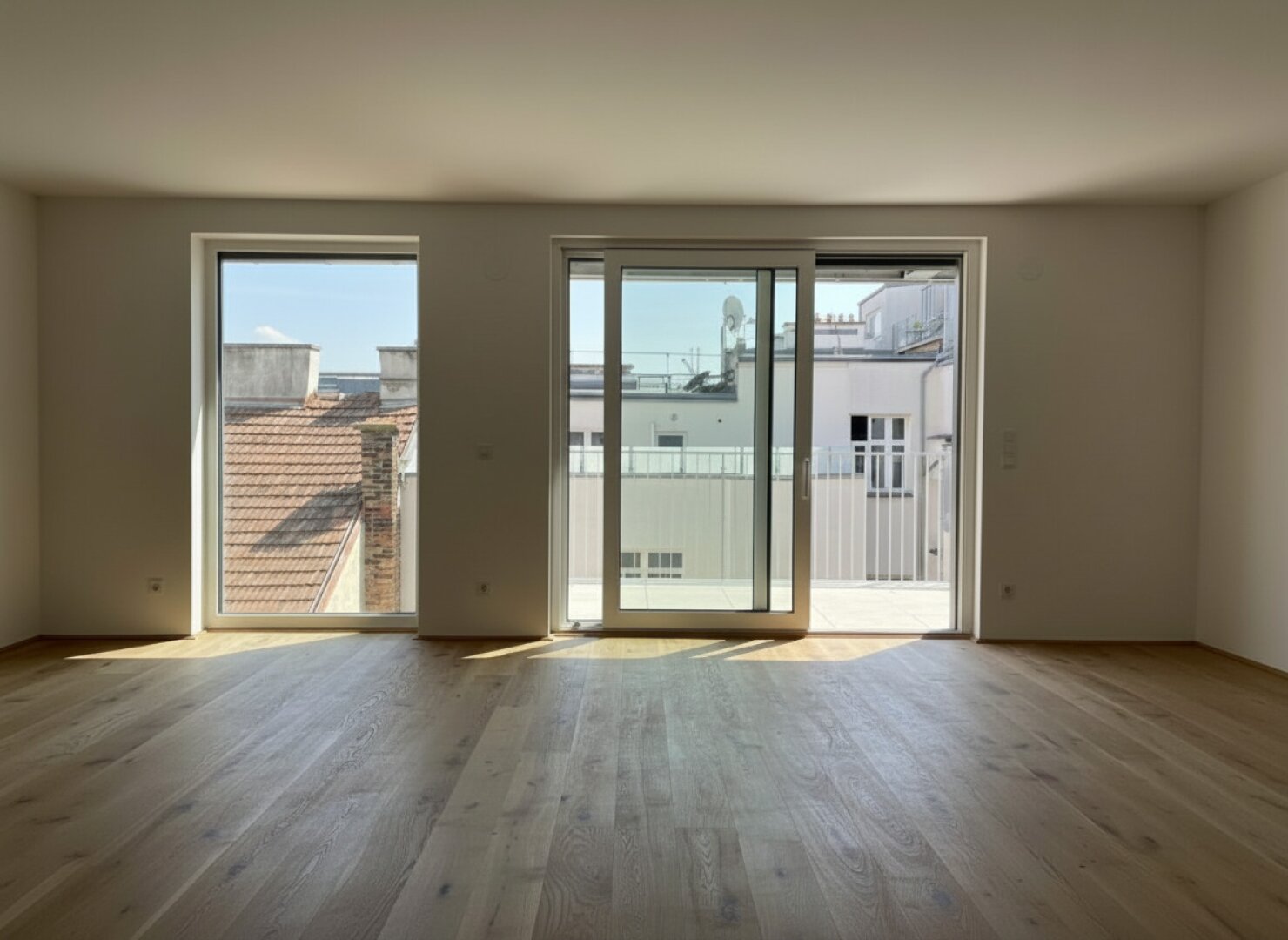 Wohnküche, Parkett, 45 m²