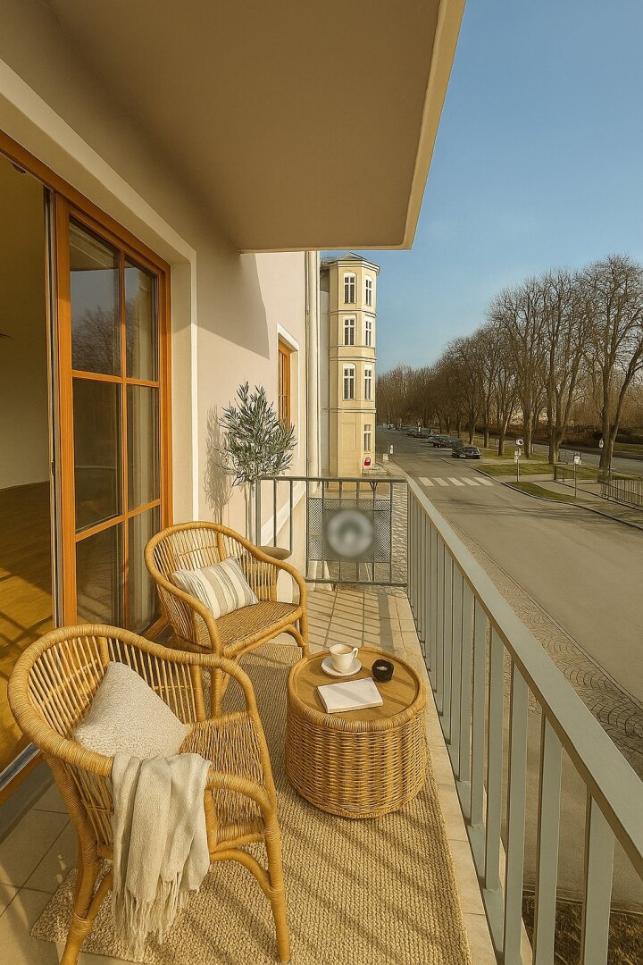 Visualisierung Balkon