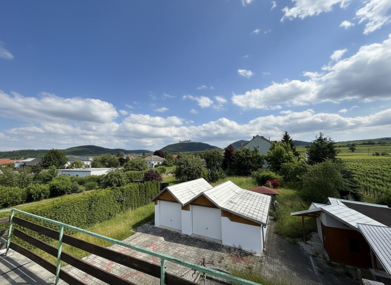 Ausblick Terrasse