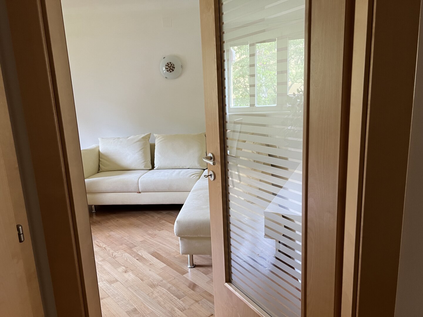 Blick Wohnzimmer