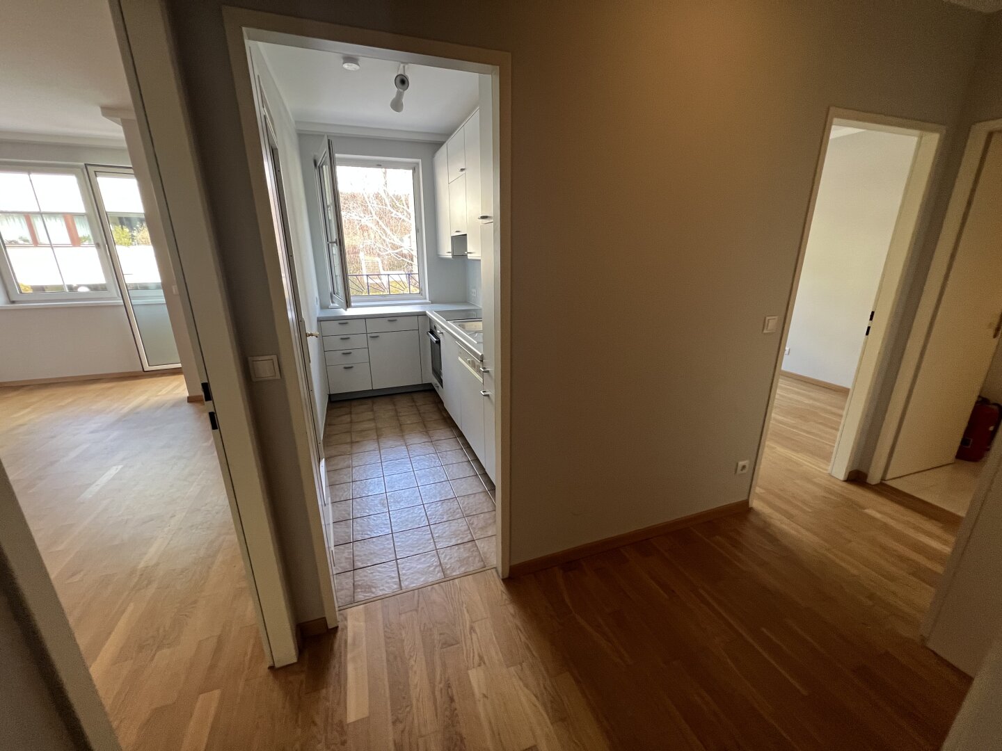 getrennt begehbare Zimmer