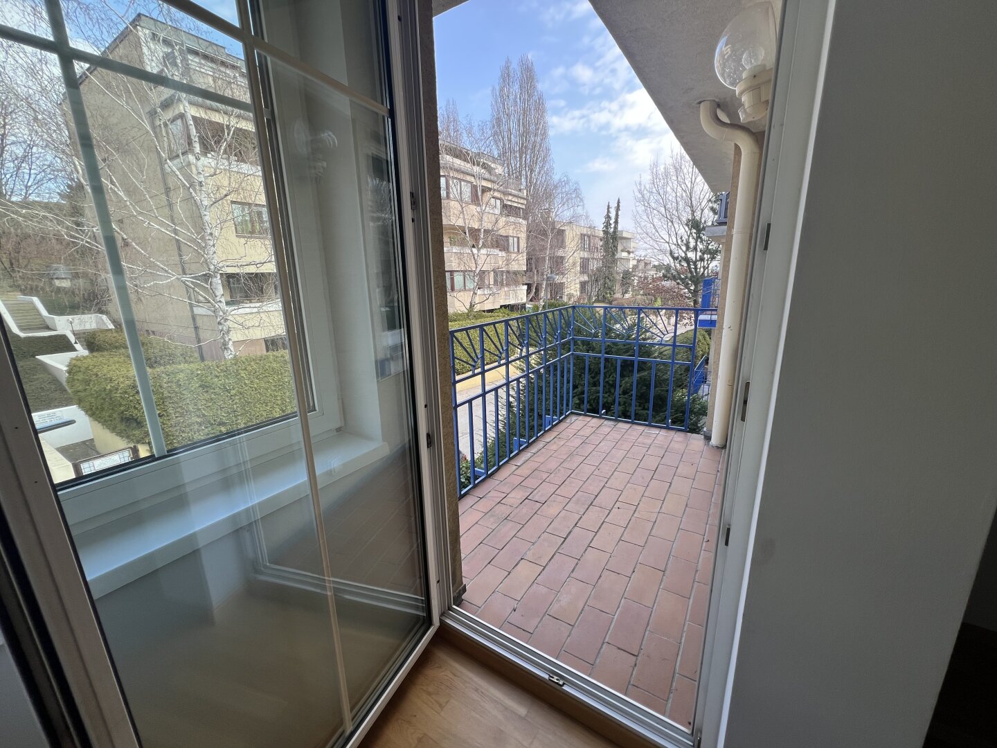 Balkon in Ruhelage