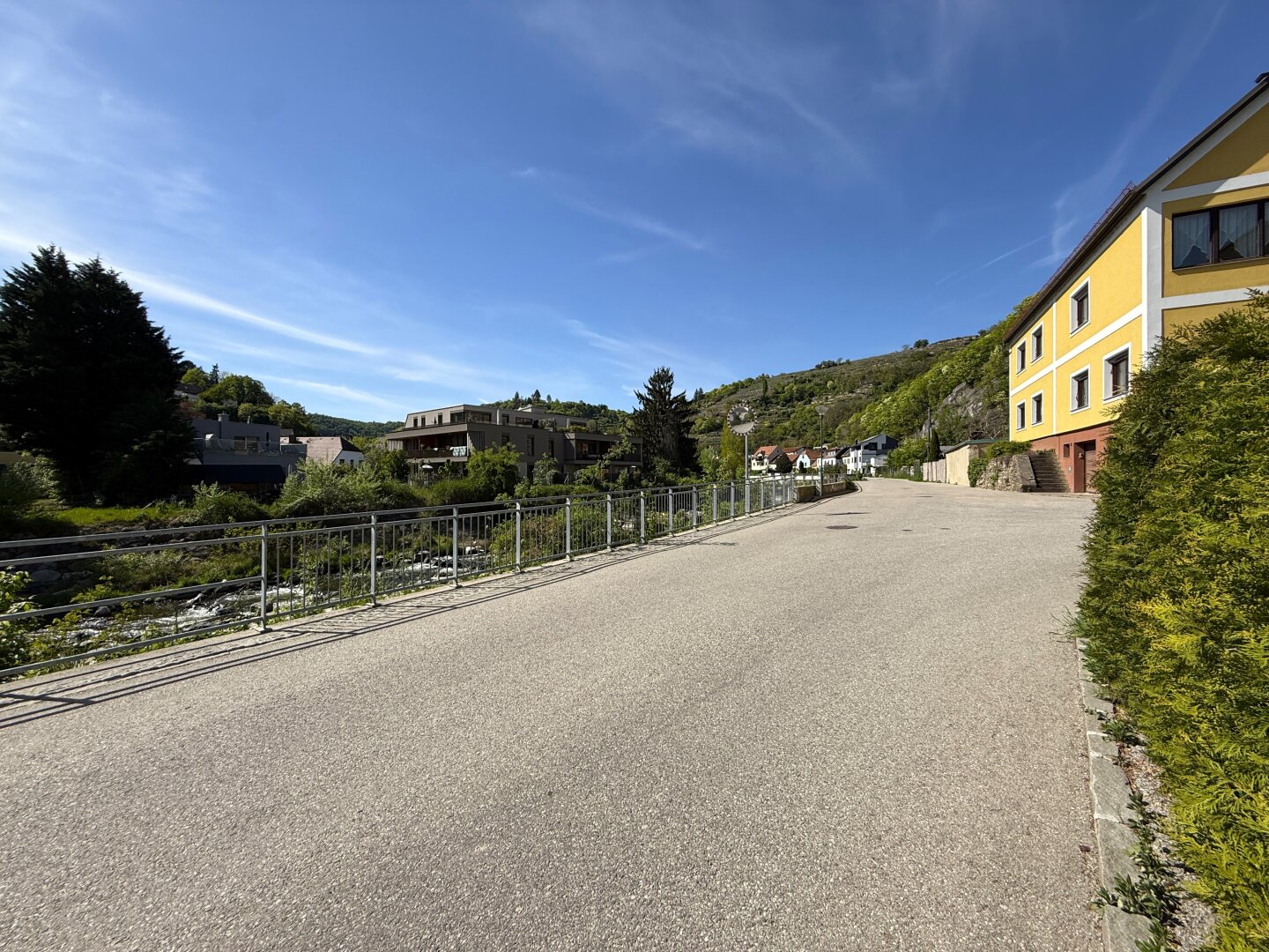 Ausblick auf den Kremsfluss
