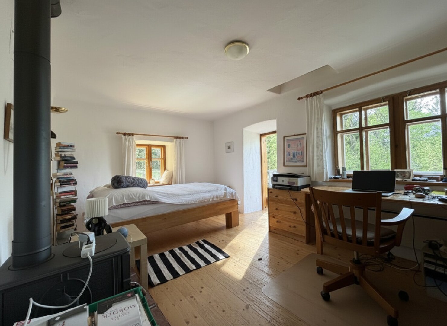Zimmer mit Ausgang zur Terrasse