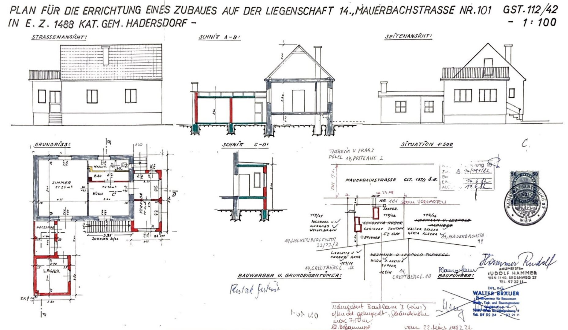 Plan Haus/Zubau