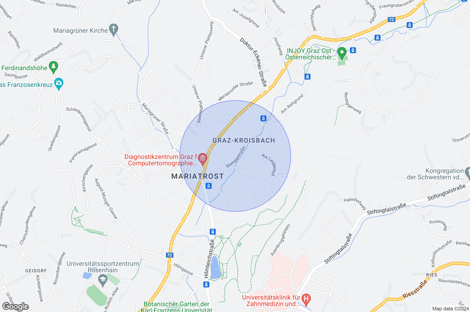 Behutsam renovierte Altbauvilla in Grünruhelage in Graz-Mariatrost