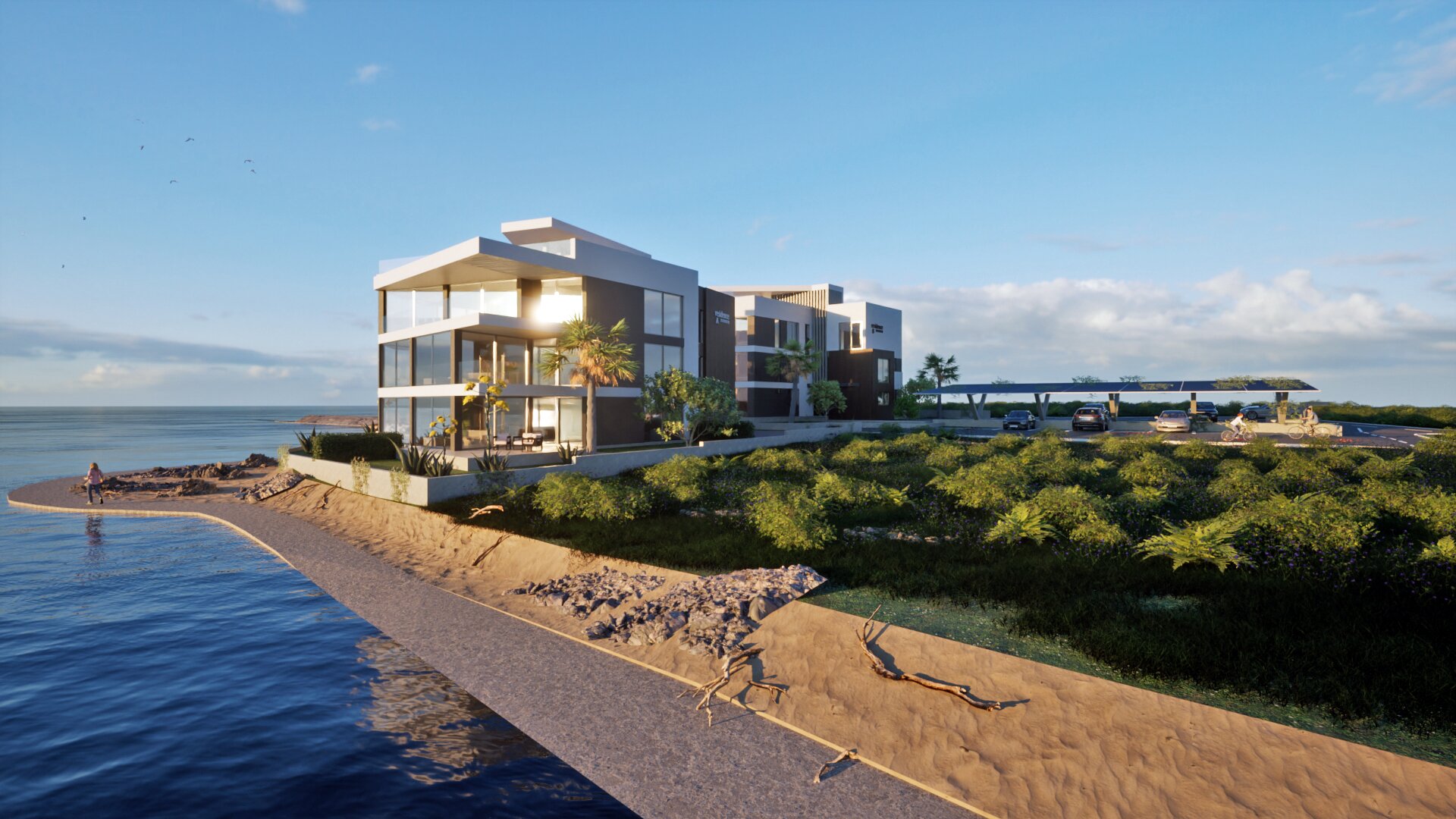 *Erste Reihe zum Meer* 2 Zimmer Wohnung mit Meerblick