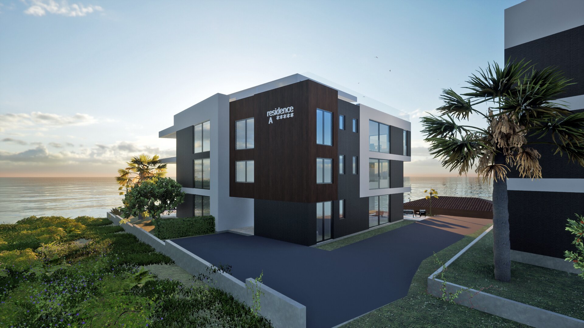 PENTHOUSE mit rund um Meerblick! 4 Zimmer und 50 m2 Freiflächen!