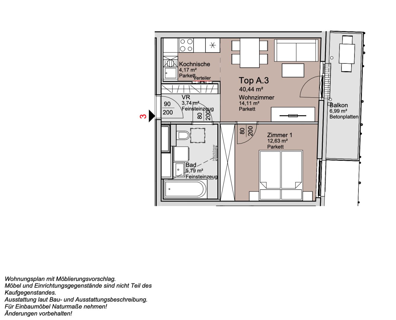 *ANLEGERPREIS* Provisionsfreie Top 2-Zimmer Wohnung. Ideal als Anlage!