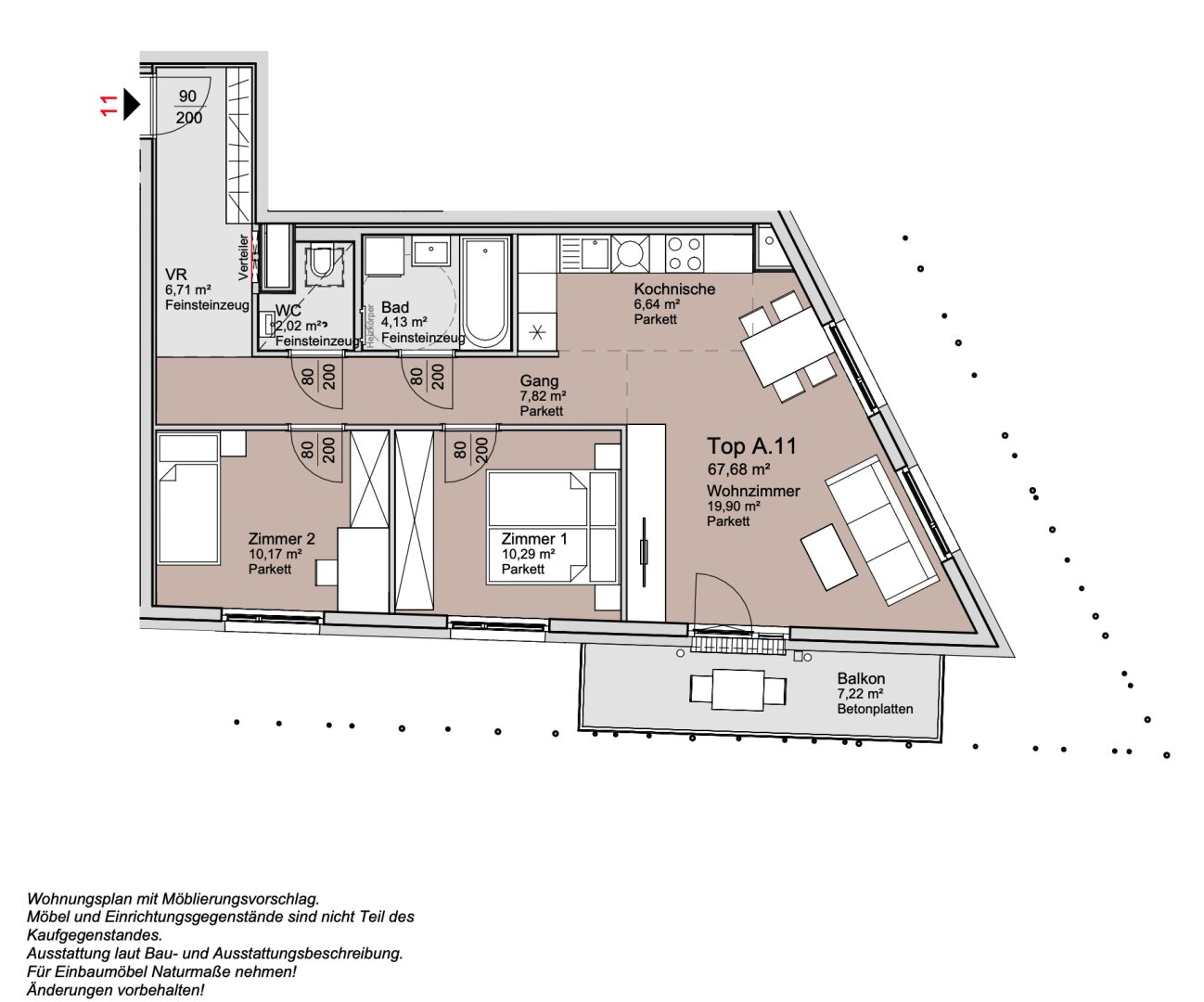 *ANLEGERPREIS* Bei der Alten Donau. Exklusive 3-Zimmer Familienwohnung!