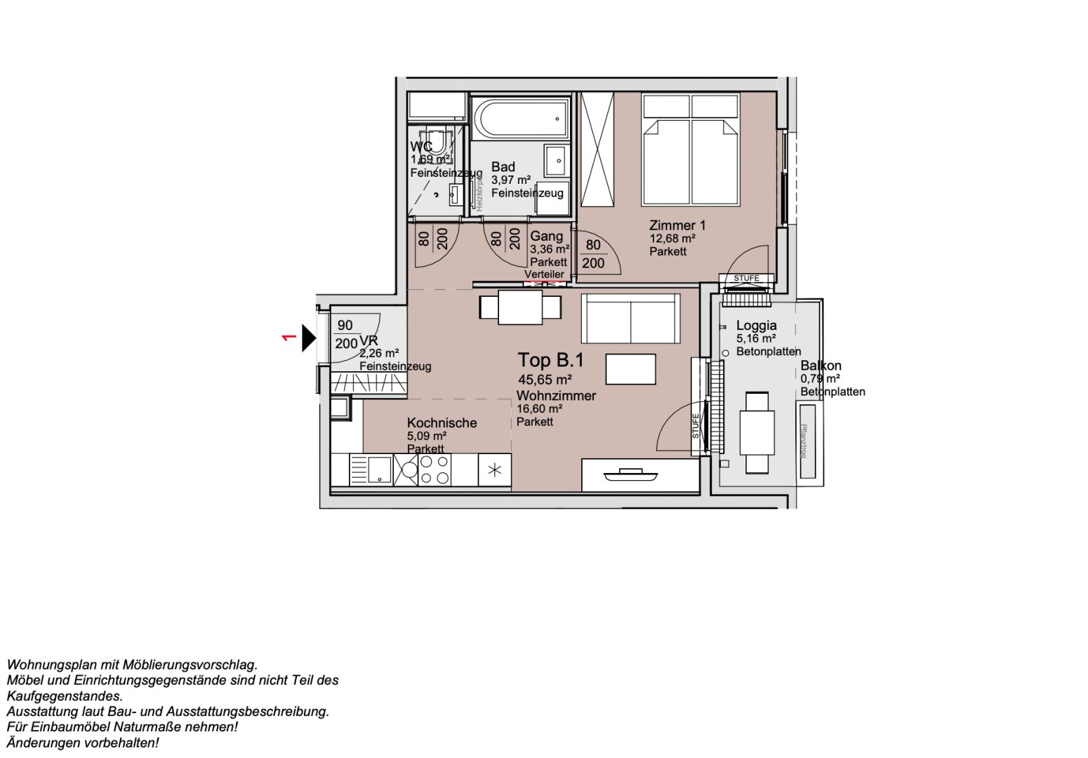 *ANLEGERPREIS* Ende 2026* Provisionsfreie 2-Zimmer Wohnung!