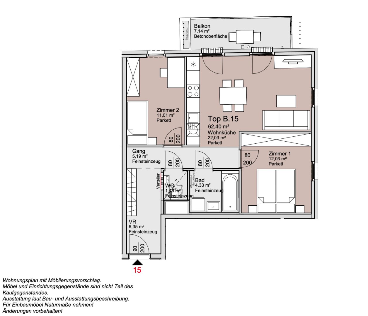 *ANLEGERPREIS* Provisionsfreie 3-Zimmer Wohnung unweit der Alten Donau!