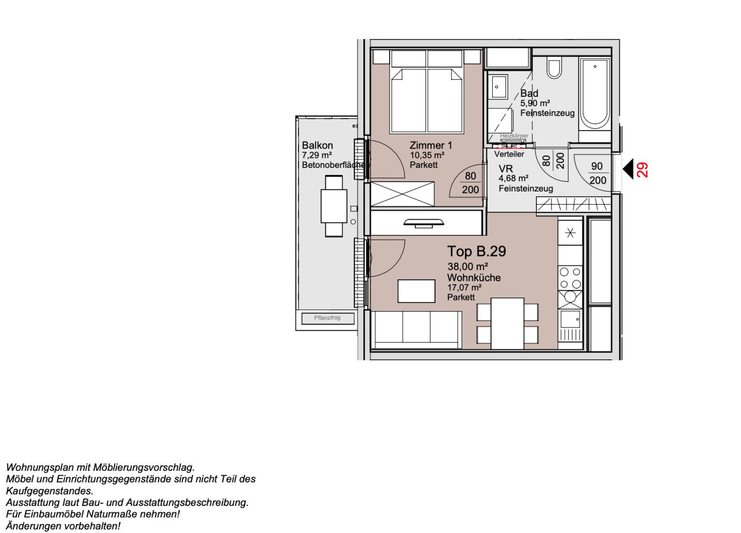 *ANLEGERPREIS* Provisionsfreie 2-Zimmer Wohnung im 4. Liftstock!