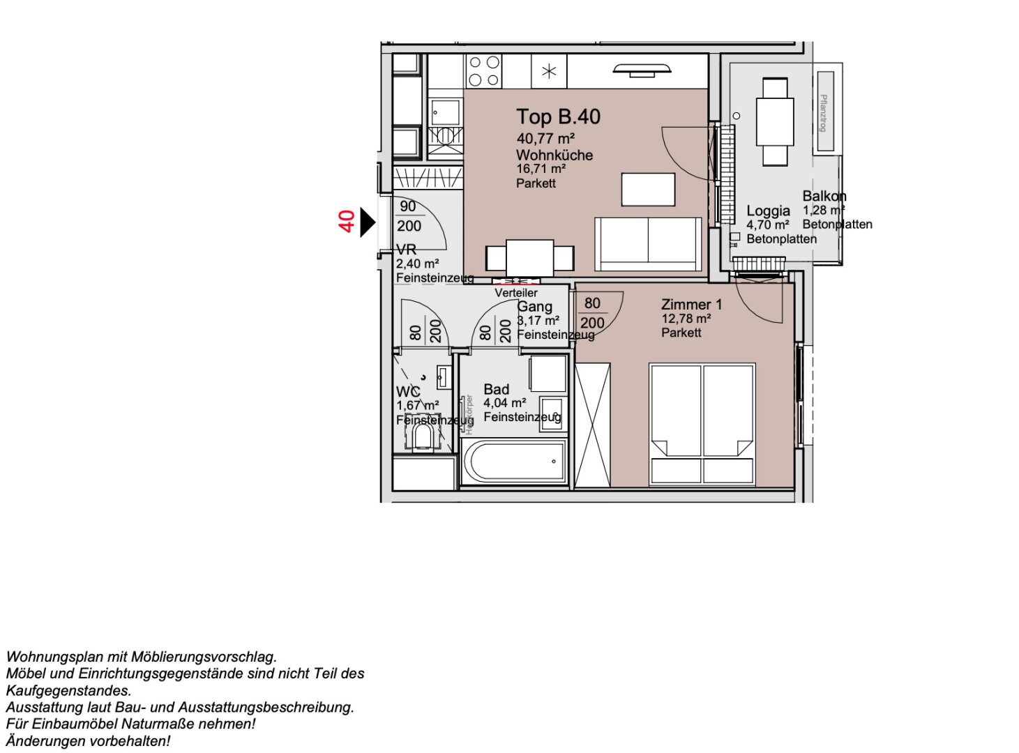 *ANLEGERPREIS* Provisionsfreie 2-Zimmer Wohnung im 5. Stock unweit des Donauzentrums!