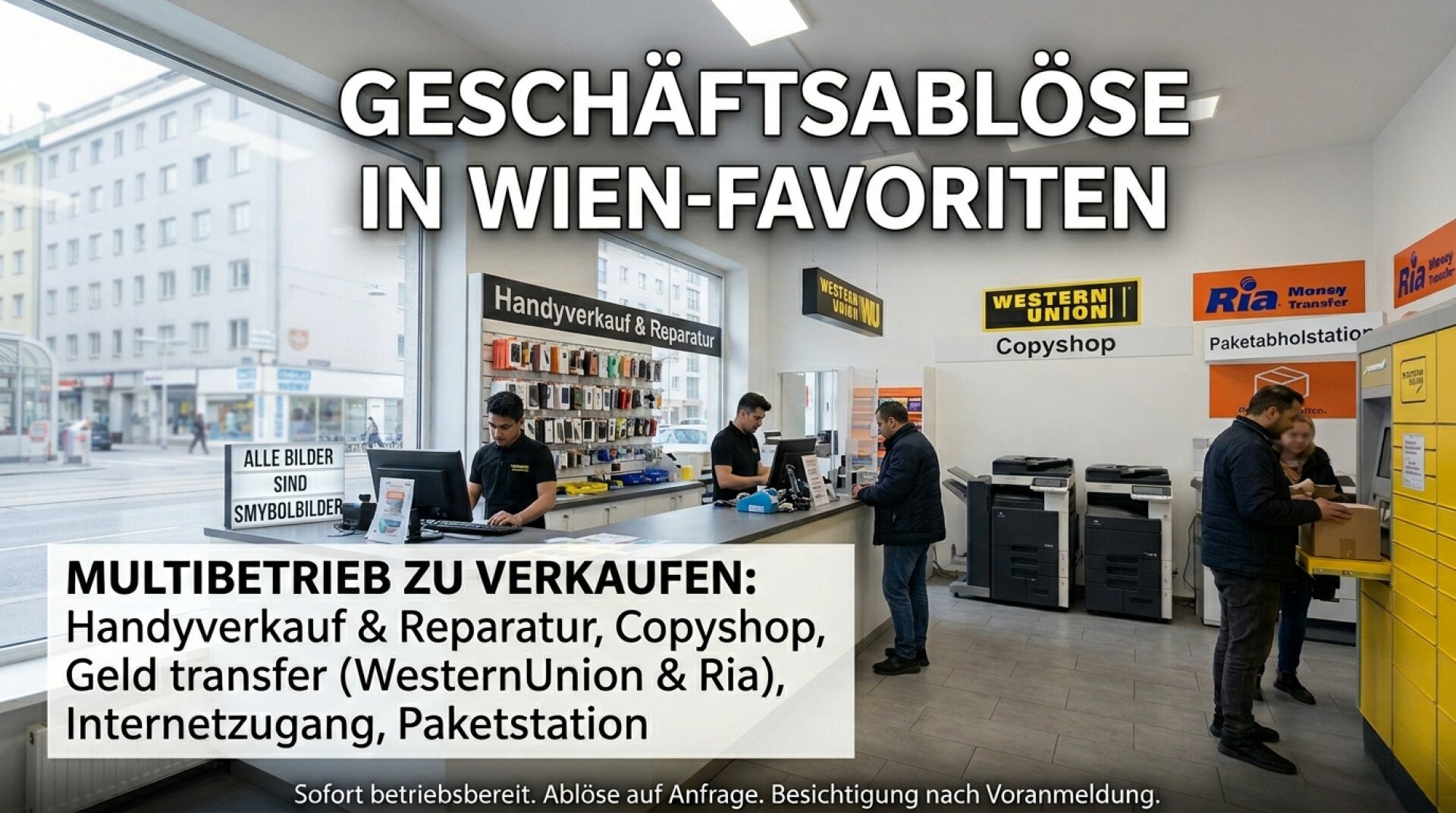 Etablierter Multibetrieb mit laufendem Geschäft – 1100 Wien, Favoriten