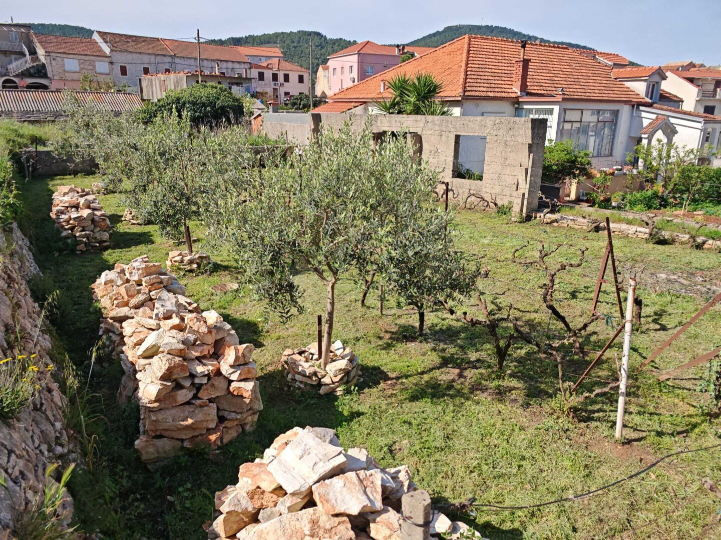 Mediterranes Selbstversorgungsanwesen – Haupthaus + 2 Apartments + Olivenhain | Vela Luka, Korčula