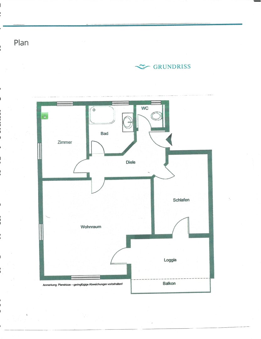 Plan - Geräumige 3 Zimmer Terrassenwohnung mit Seeblick Miete Steinbach Am Attersee