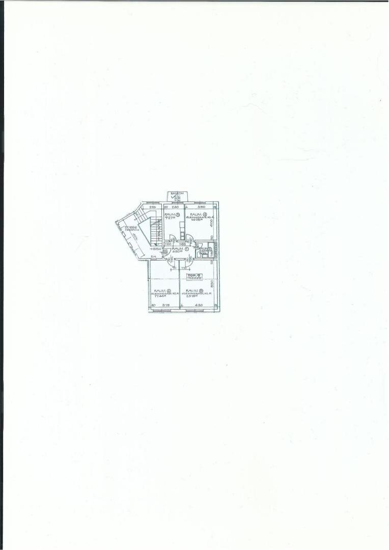 Plan - Geräumige 3 Zimmer WG-Wohnung mit kleinem Balkon im Innenhof Miete Andräviertel Salzburg