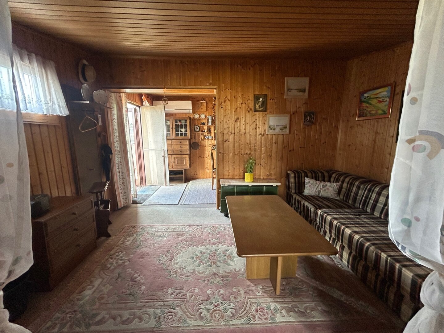 Blick vom Wintergarten