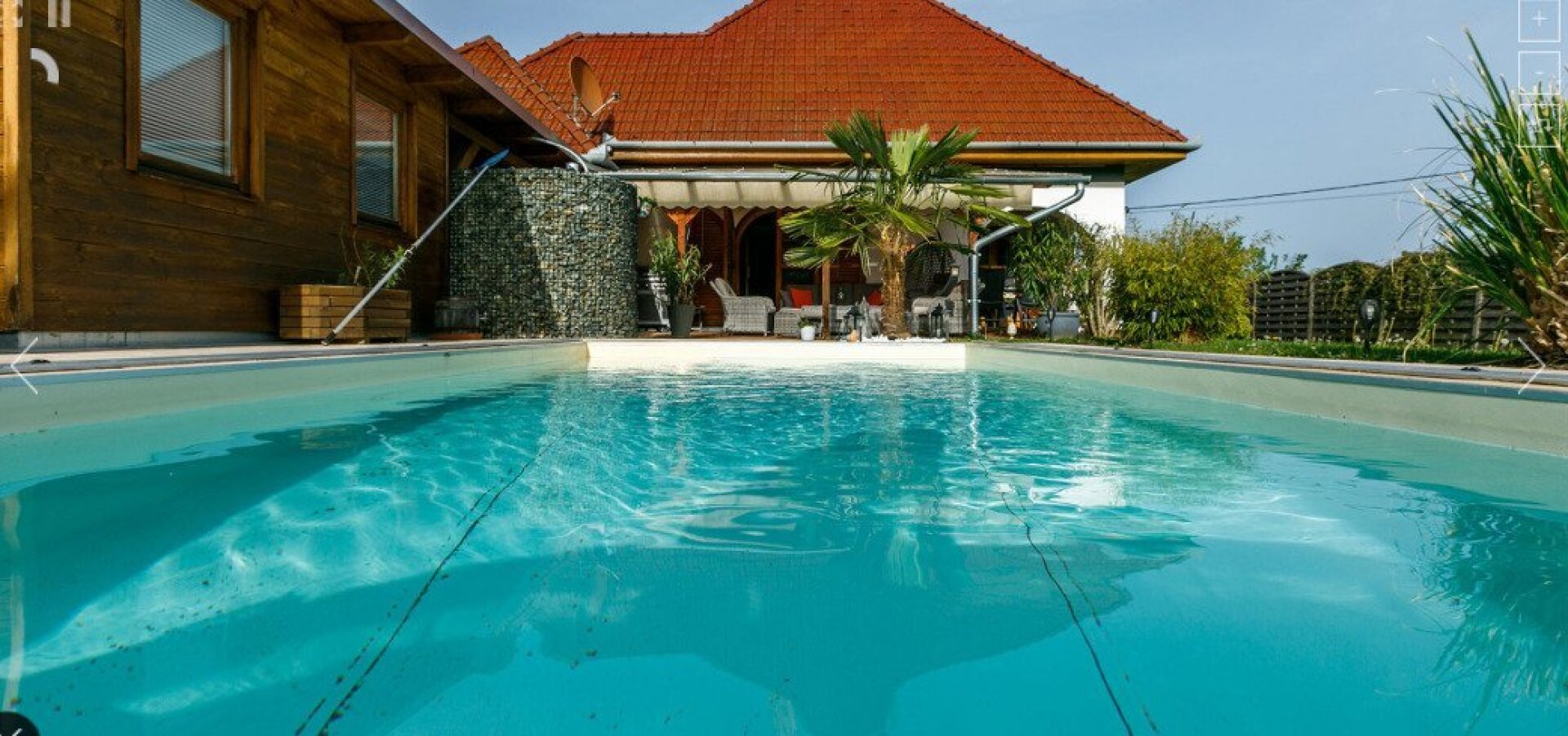 Landhaus mit schönen Garten in wunderschöner Lage am Balaton
