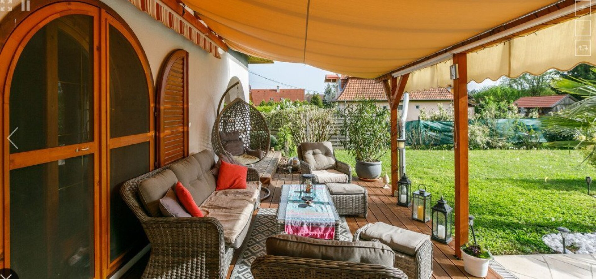 Landhaus mit schönen Garten in wunderschöner Lage am Balaton