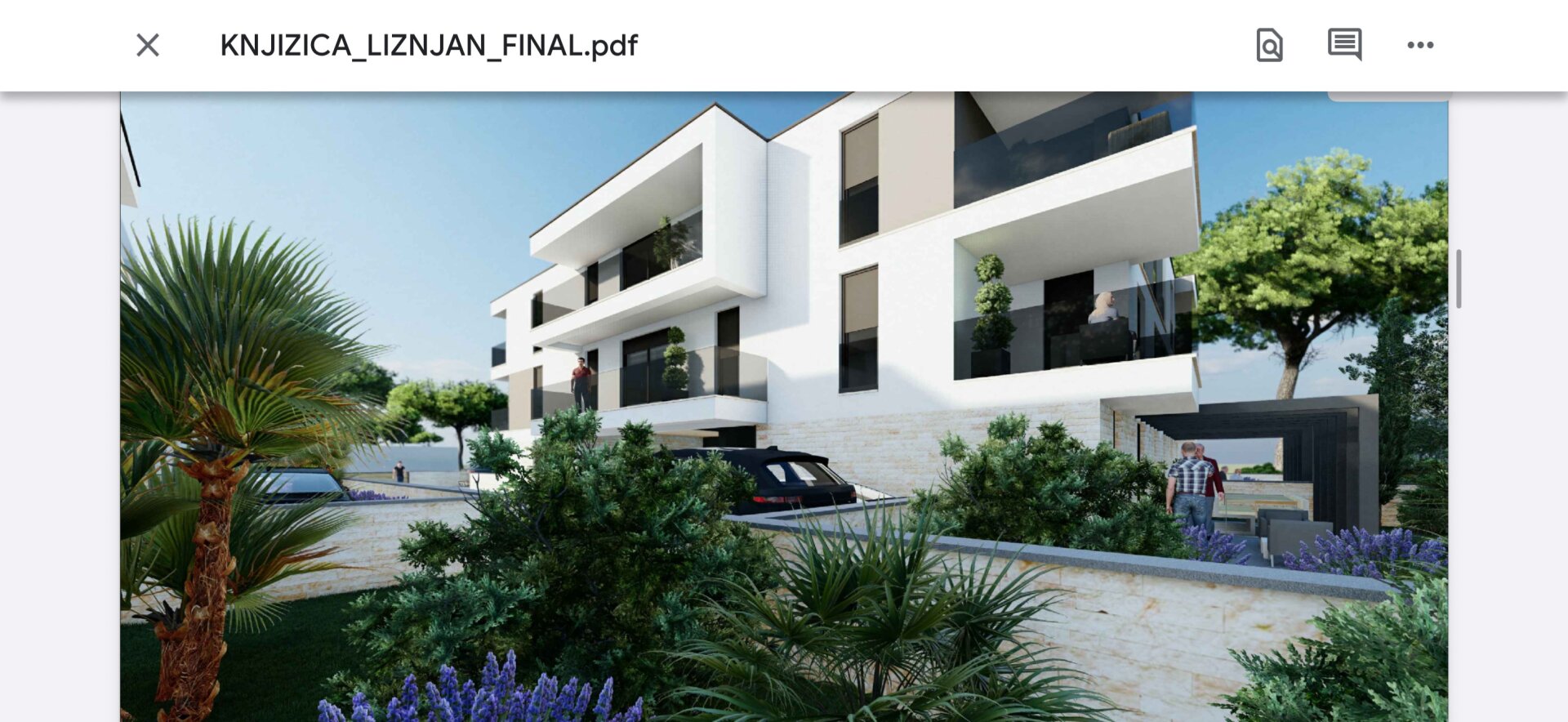 Moderne Neubauwohnung in Ližnjan