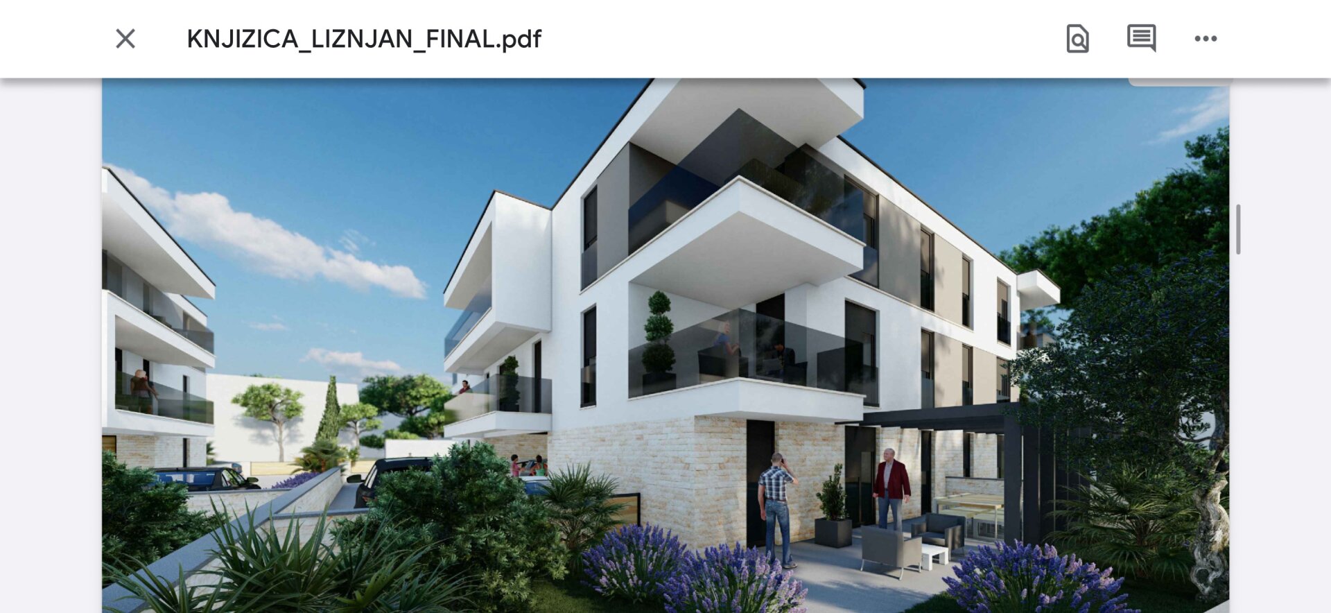 Moderne Neubauwohnung in Ližnjan
