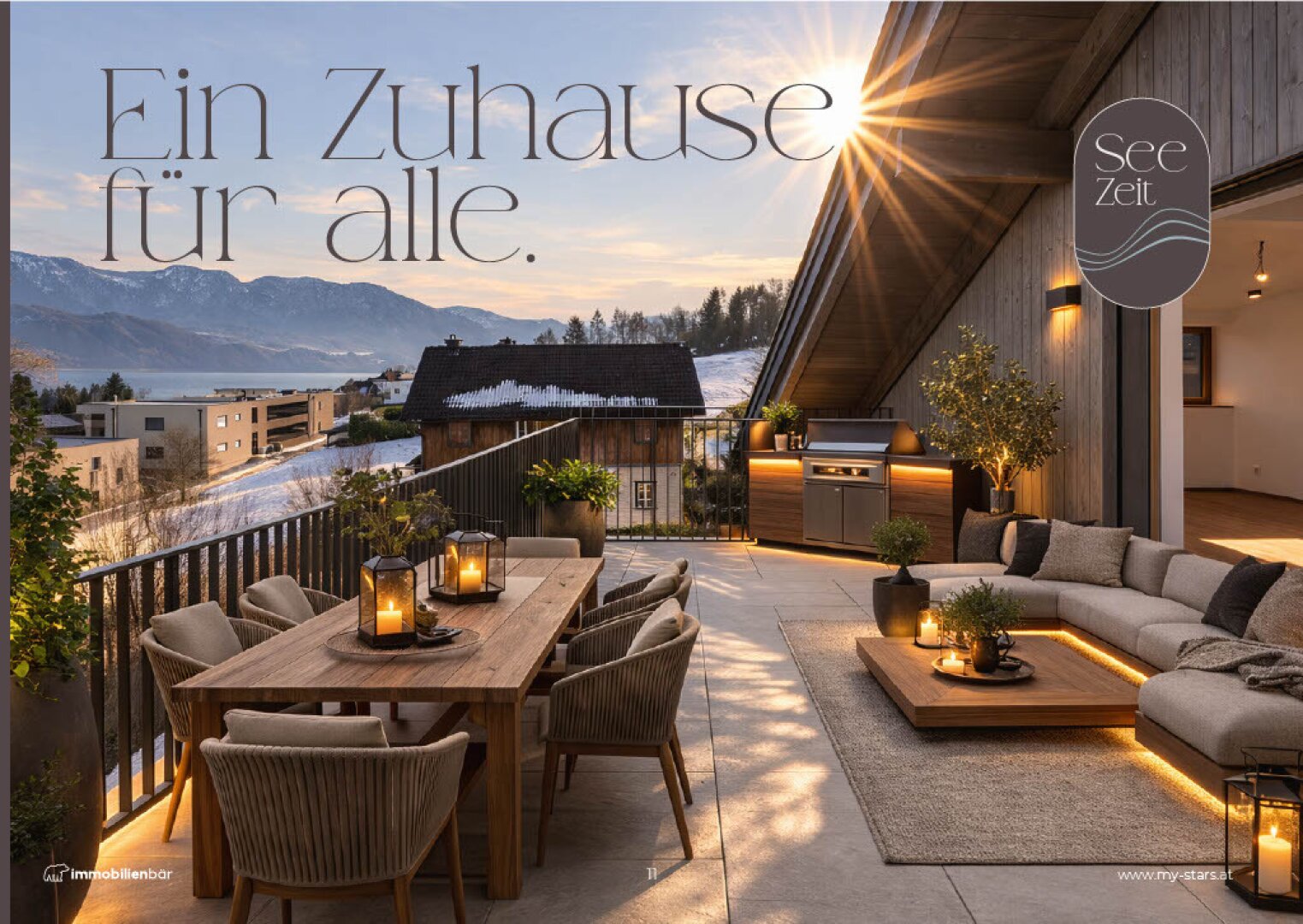 SeeZeit - Wohnen von Morgen - bereits BEZUGSFERTIG, mit Attersee-Blick!