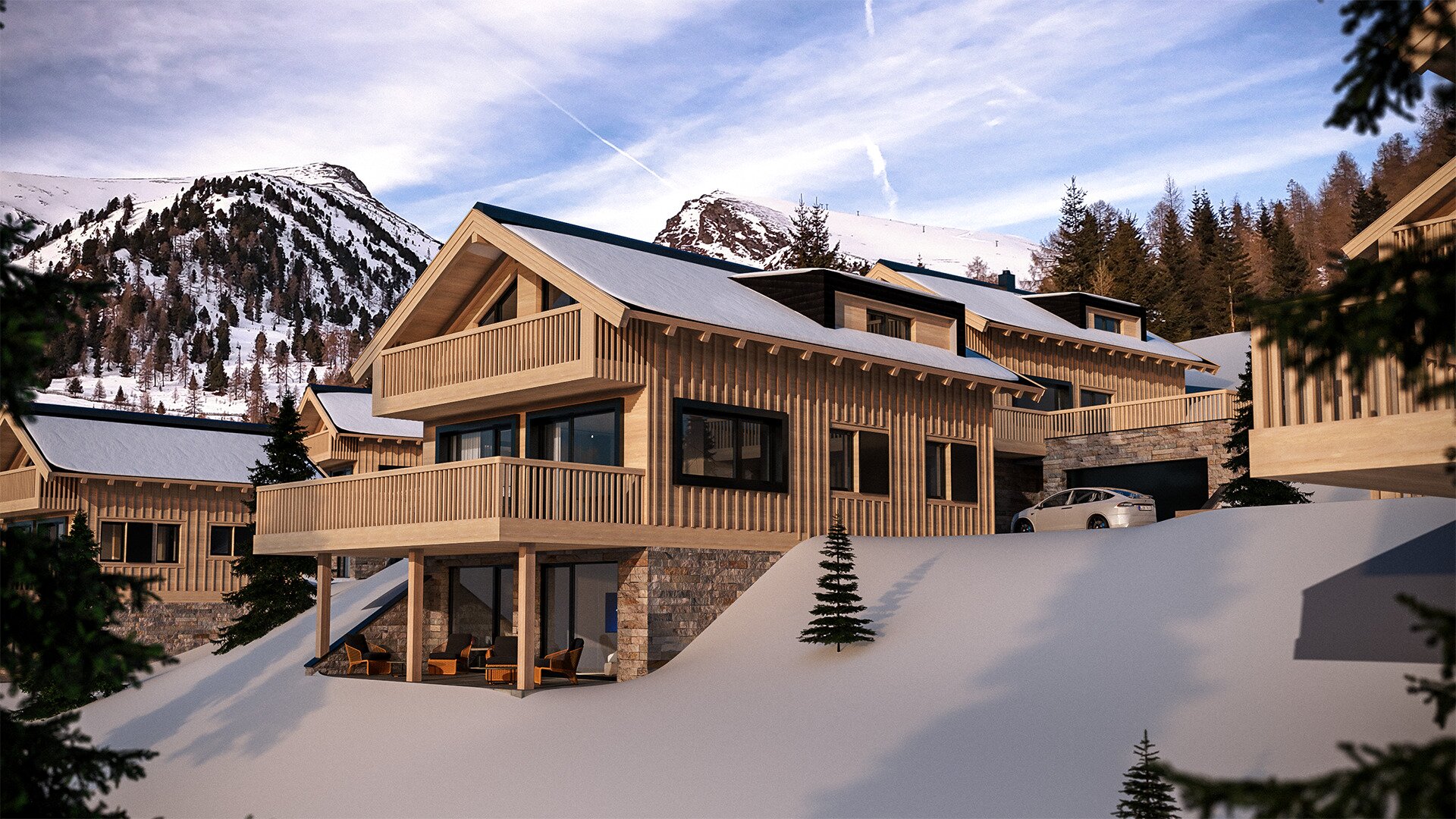 Falkertsee – Grundstück mit baubewilligtem Projekt für 9 Ferienwohnsitze in alpiner Premiumlage