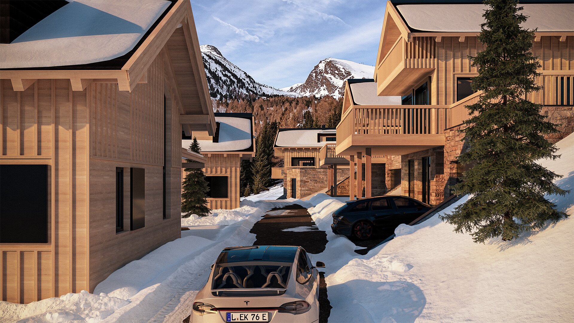Falkertsee – Grundstück mit baubewilligtem Projekt für 9 Ferienwohnsitze in alpiner Premiumlage