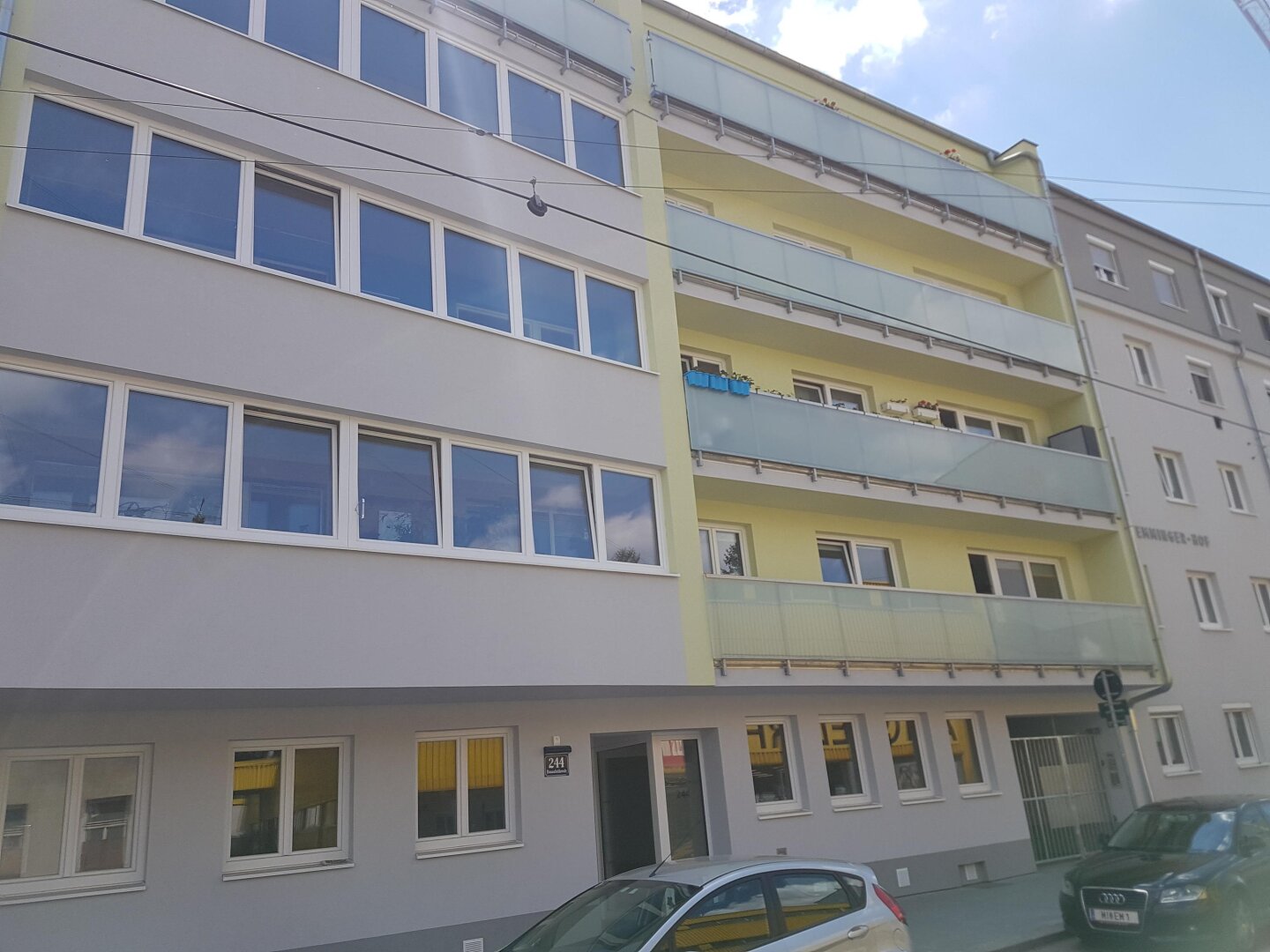 U1 Kagraner Platz! - Helle 3-Zimmer-Wohnung mit Loggia