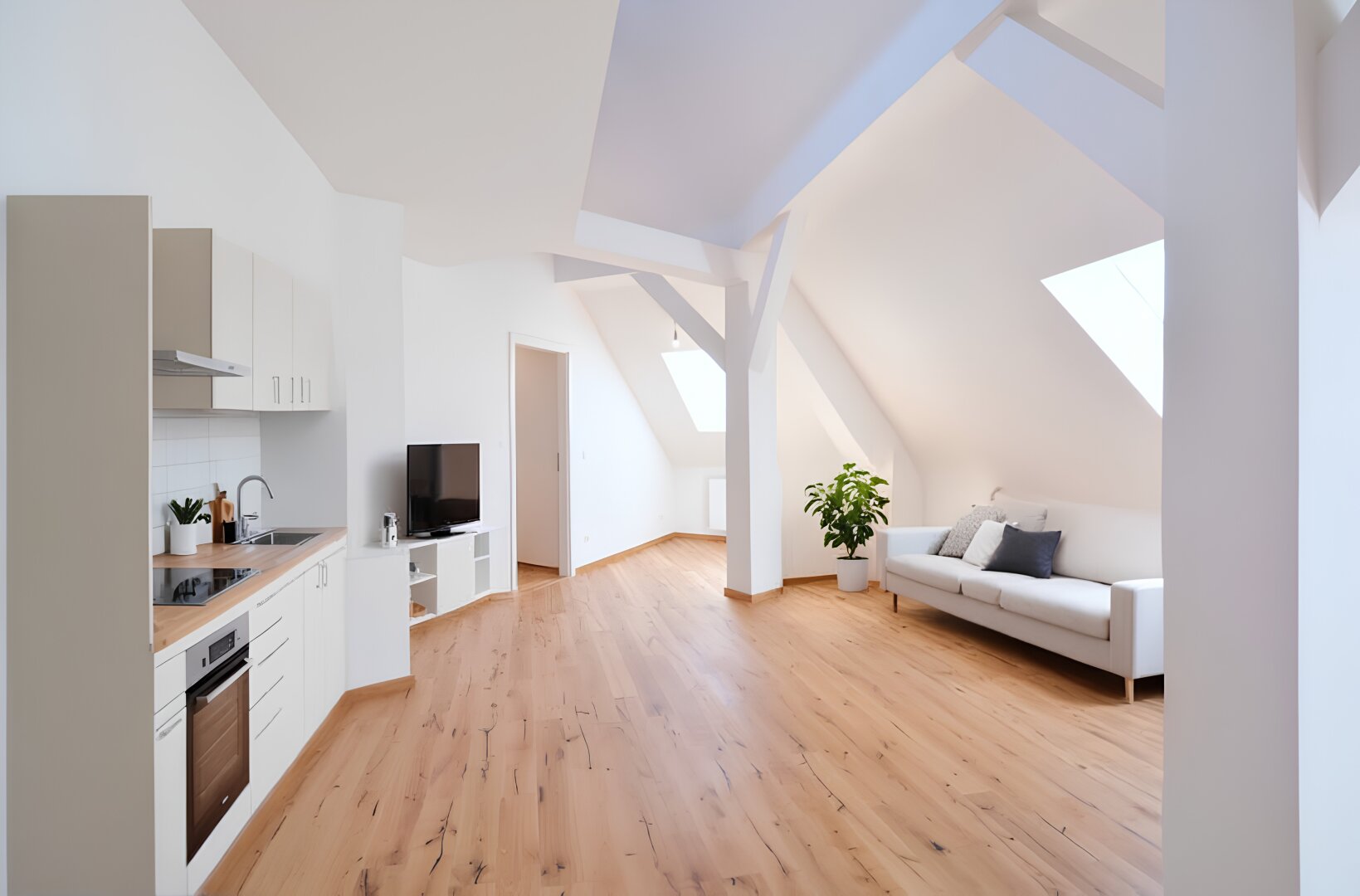 Lichtdurchflutete Dachgeschoßwohnung in Top-Lage von Wien