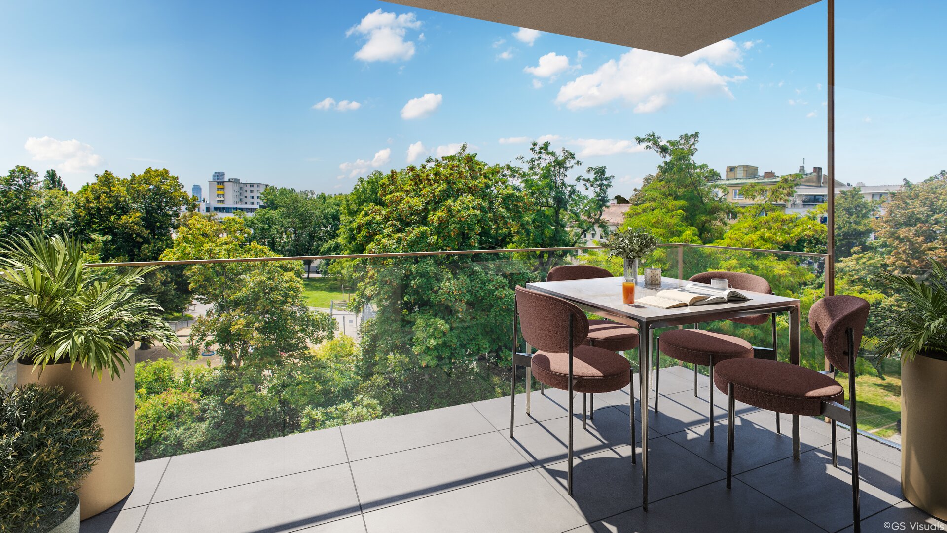 NEU | Exklusive Preisaktion bis 30.06 | "DONAU PERLE"  Terrassenwohnung in Toplage mit unvergleichlichem Parkblick!