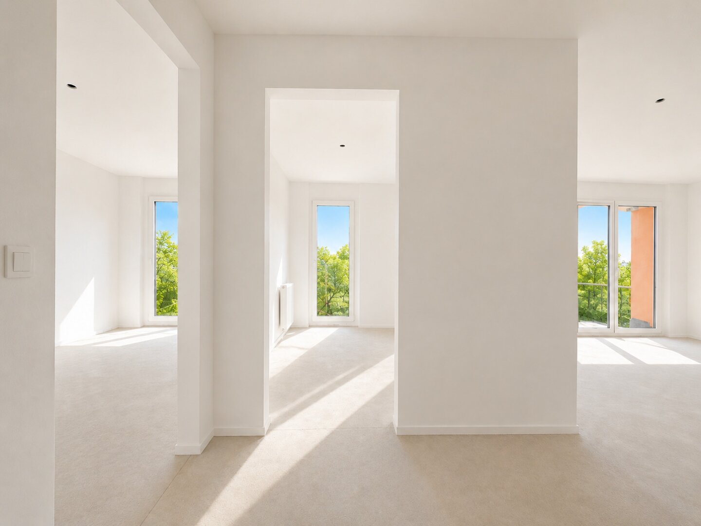NEU | Exklusive Aktion bis30.06 | Jetzt sichern! | Erstbezug Wohnung mit traumhafter Parkblick nahe Schlingermarkt